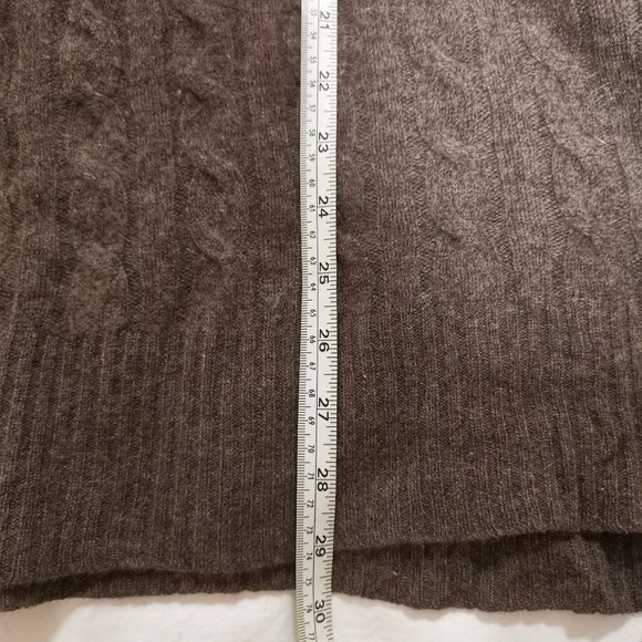 White + Warren 100% Cashmere Crewneck Sweater Half Sleeves - Picture 6 of 9